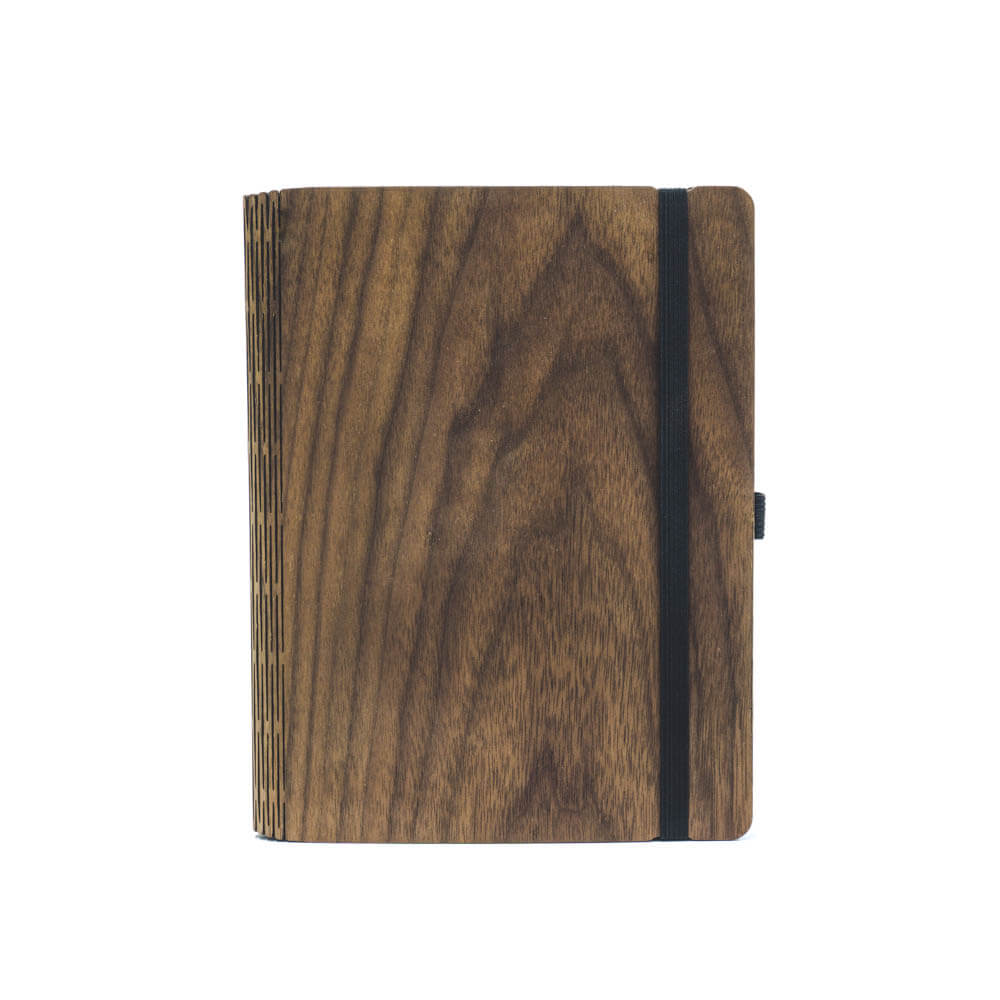 JUNGHOLZ Woodbook A5 Walnuss