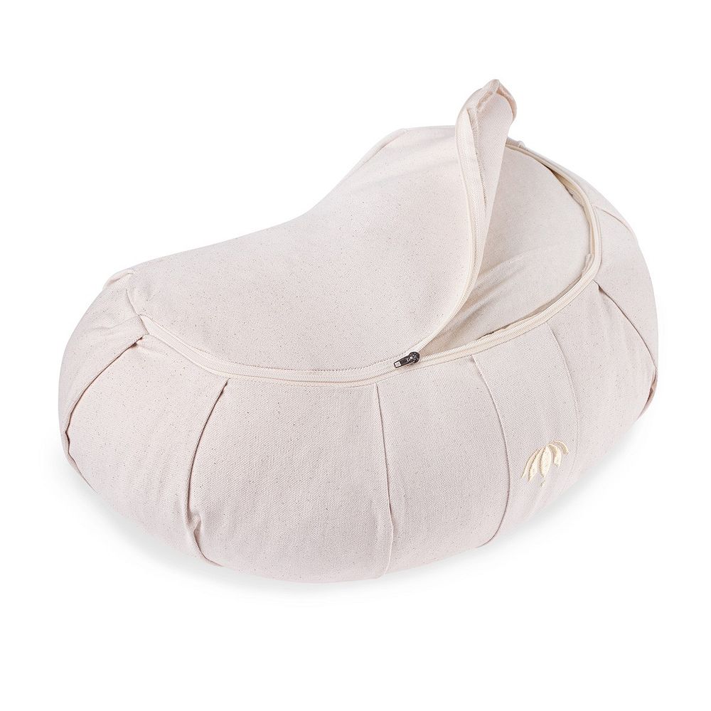 Lotuscrafts Zafu-Meditationskissen ZEN Halbmond