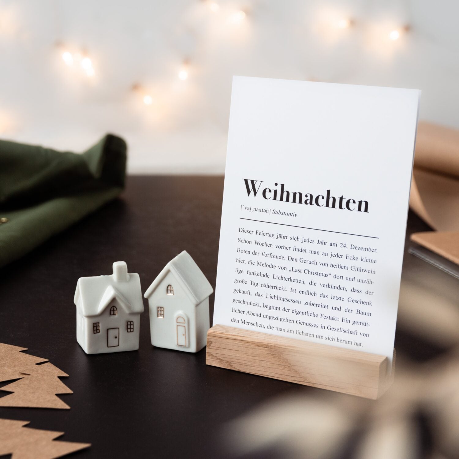 aemmi Postkartenständer aus Eiche