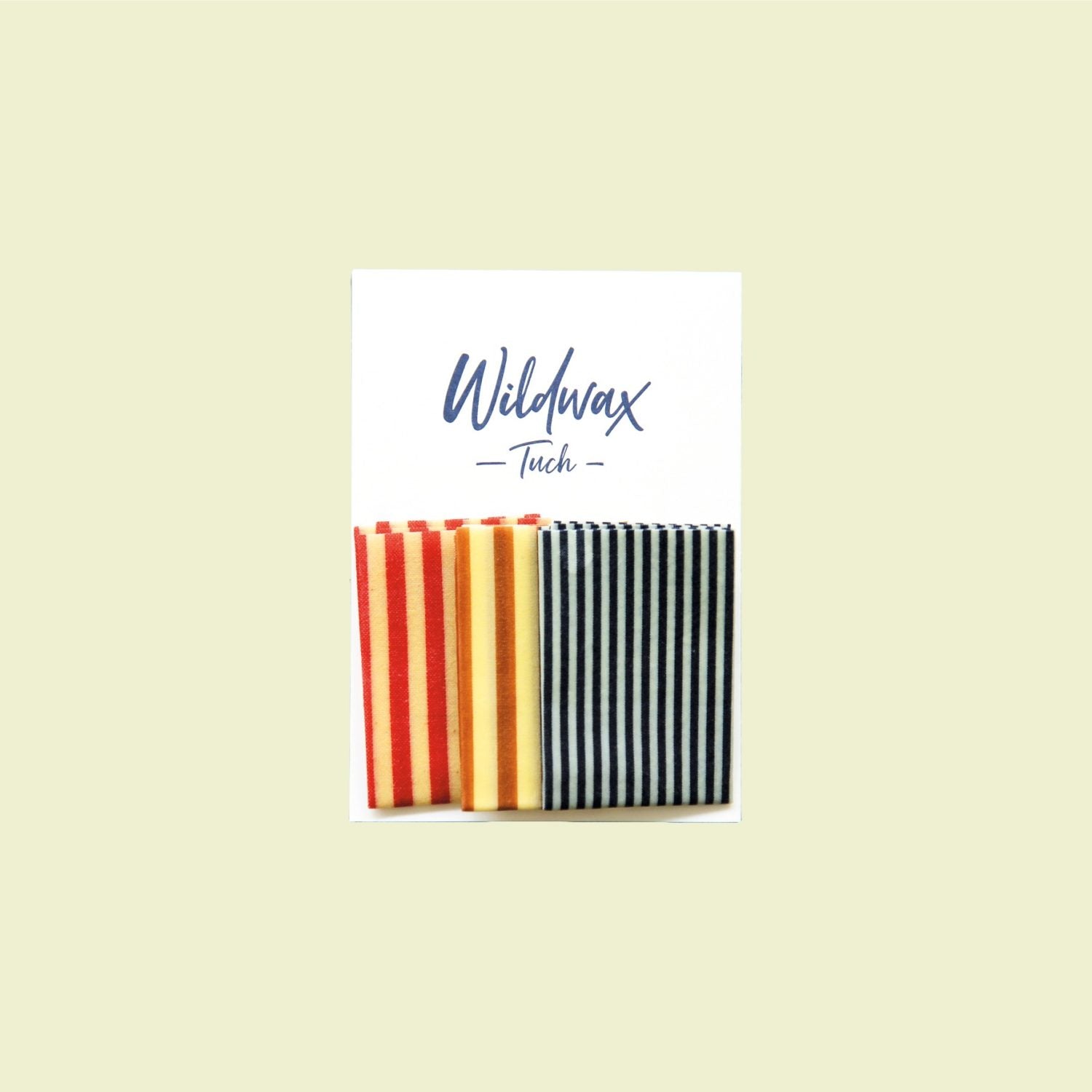 Wildwax Bienenwachstücher 3er-Set S