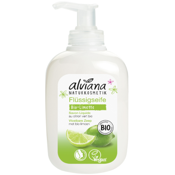 alviana-Flüssigseife-Bio Limette