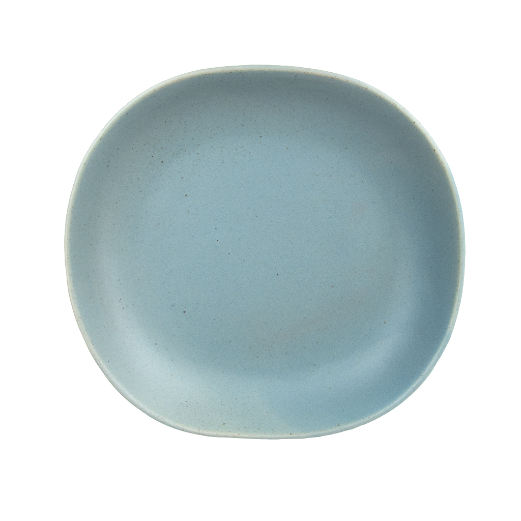 atisan Steingut Pastateller "Badai" stein-blau