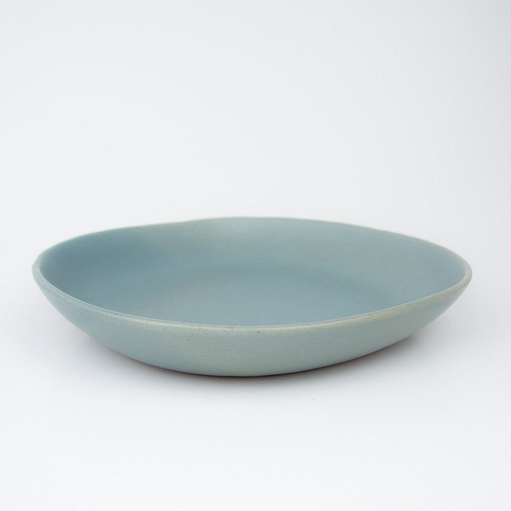atisan Steingut Pastateller "Badai" stein-blau