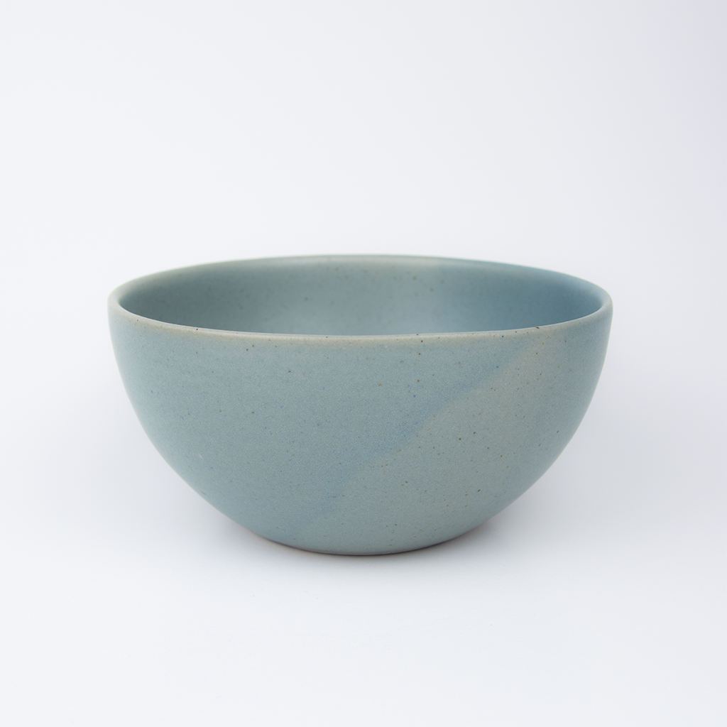atisan Steingut Schüssel "Badai" stein-blau