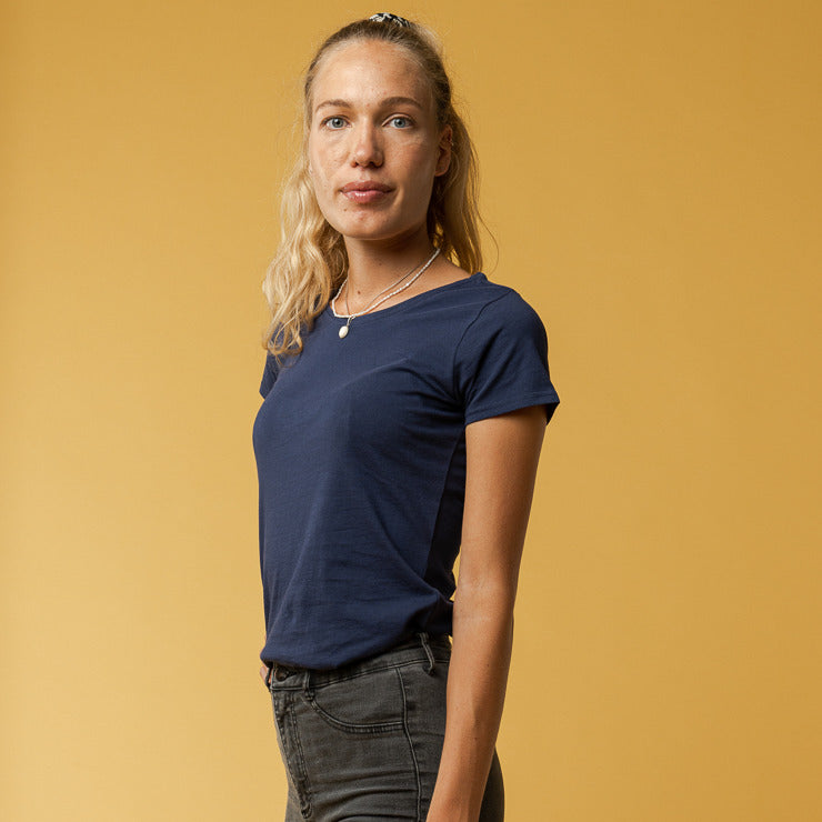 MELAWEAR Damen T-Shirt "BASIC" Blau S