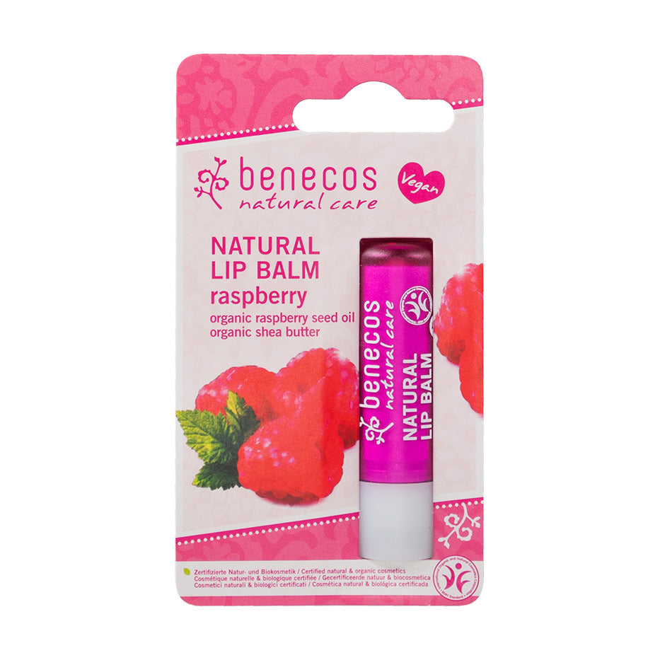 benecos Lip Balm 4,7 g - Dritte Wahl Raspberry