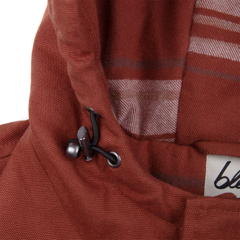 bleed clothing-guerilla thermal parka-herren-rot