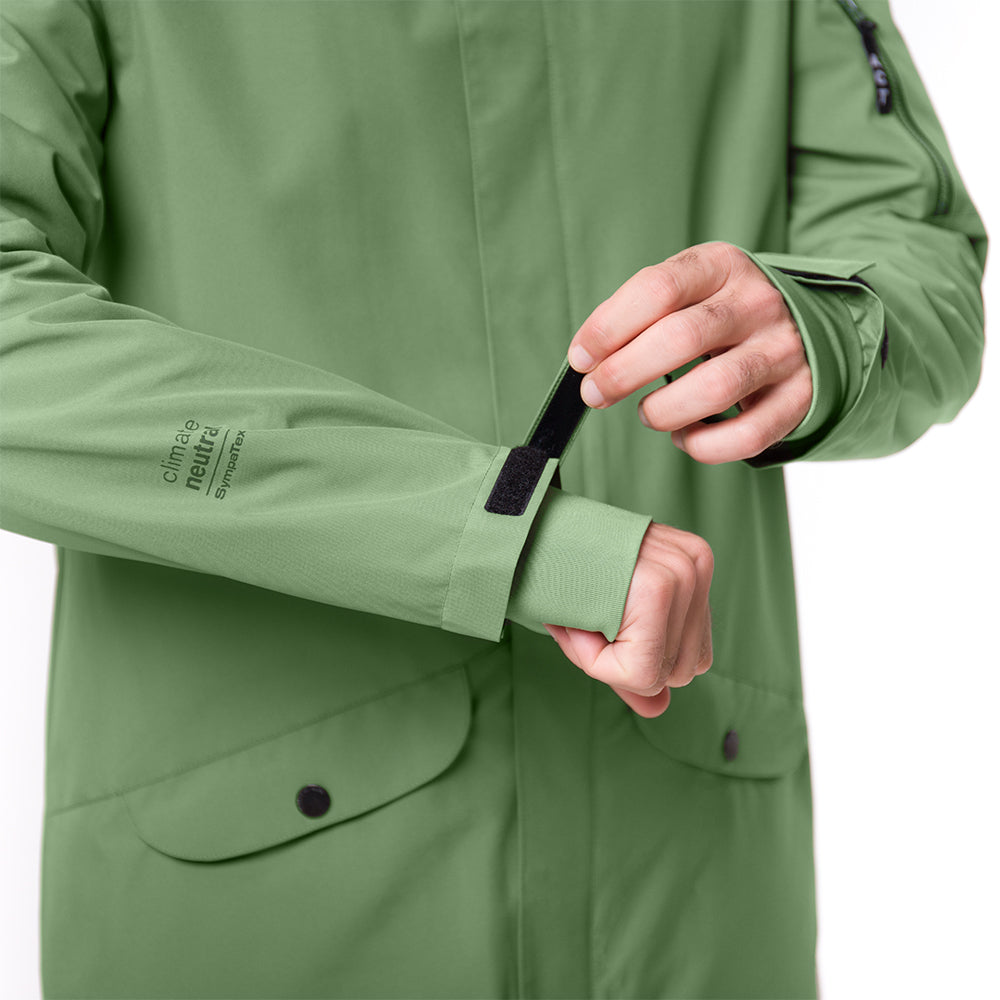 bleed clothing-active coat-sympatex-herren-grün