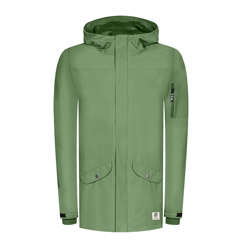 bleed clothing Active Mantel SYMPATEX Grün Herren