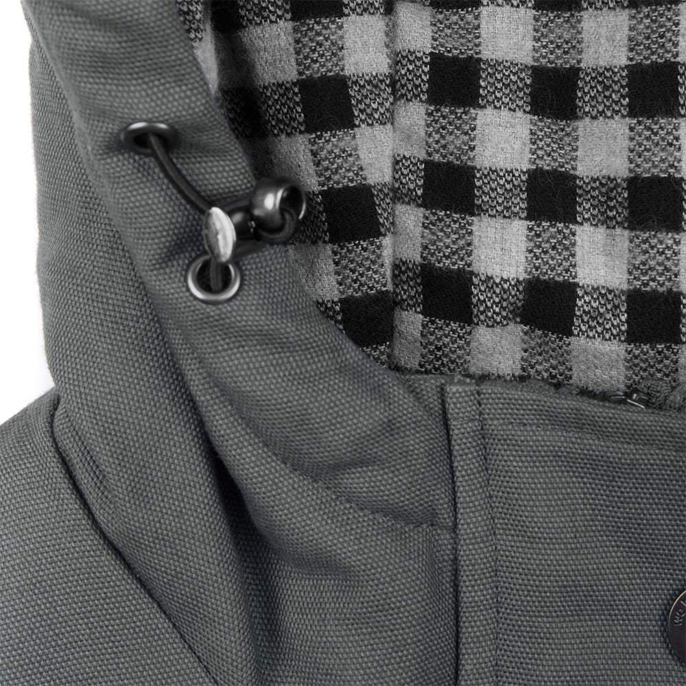 bleed clothing-guerilla thermal Parka-Damen-grau