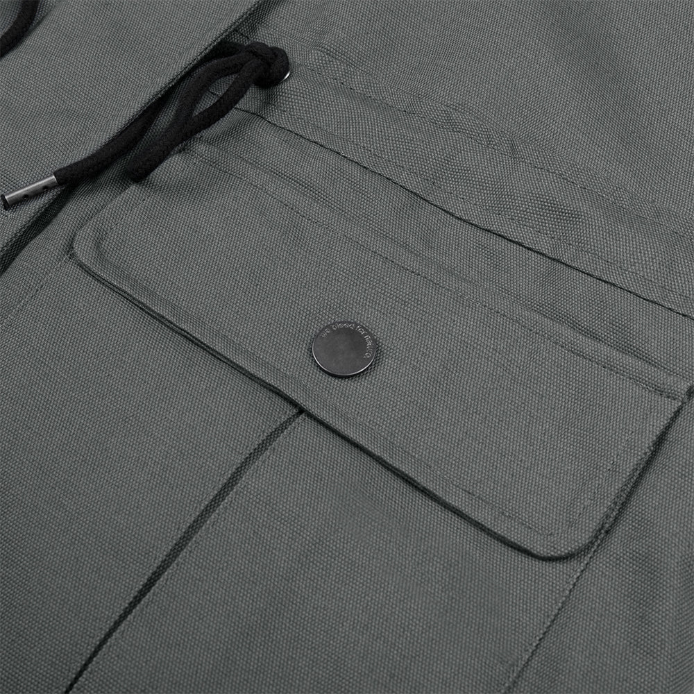 bleed clothing-guerilla thermal Parka-Damen-grau