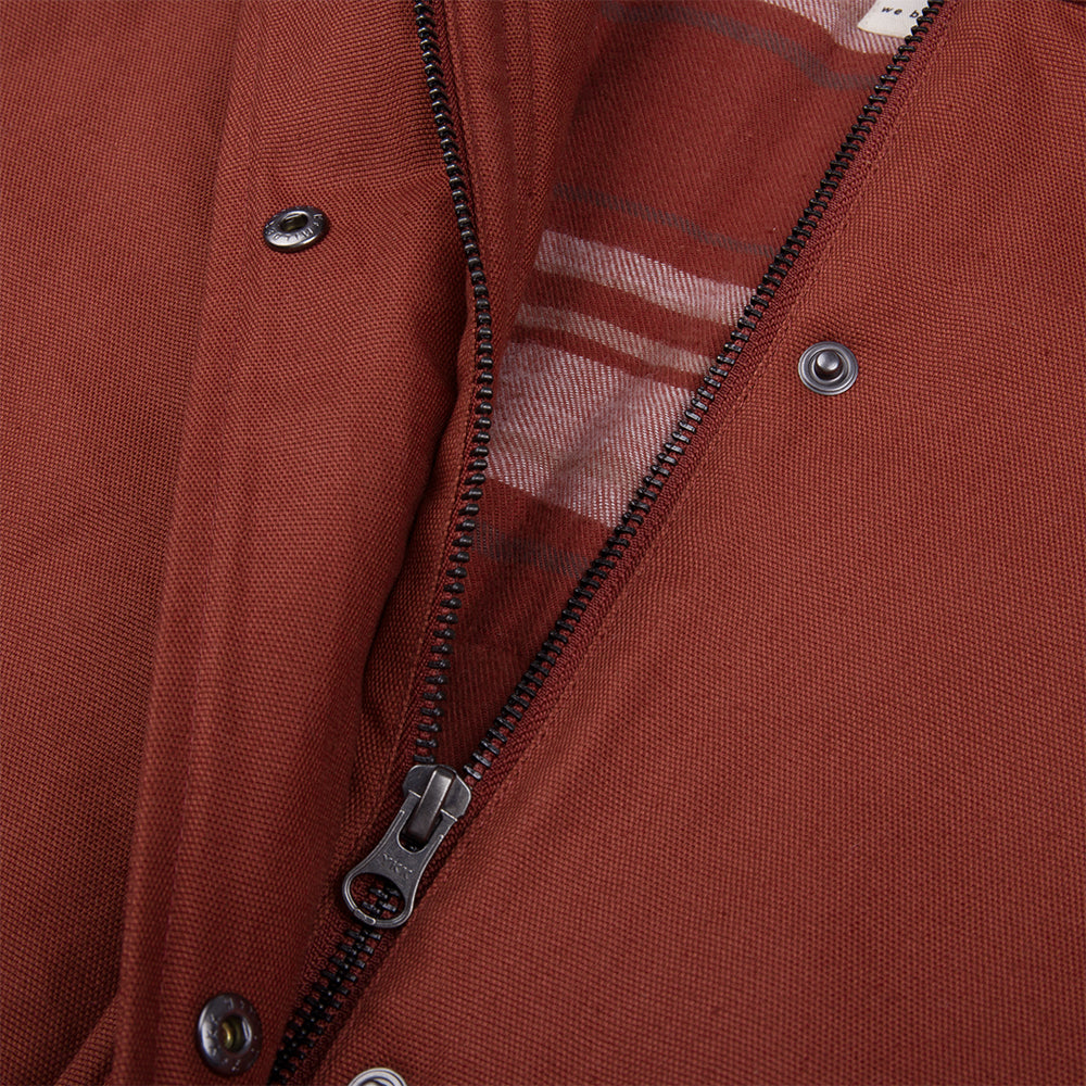 bleed clothing-guerilla thermal Parka-Damen-rot