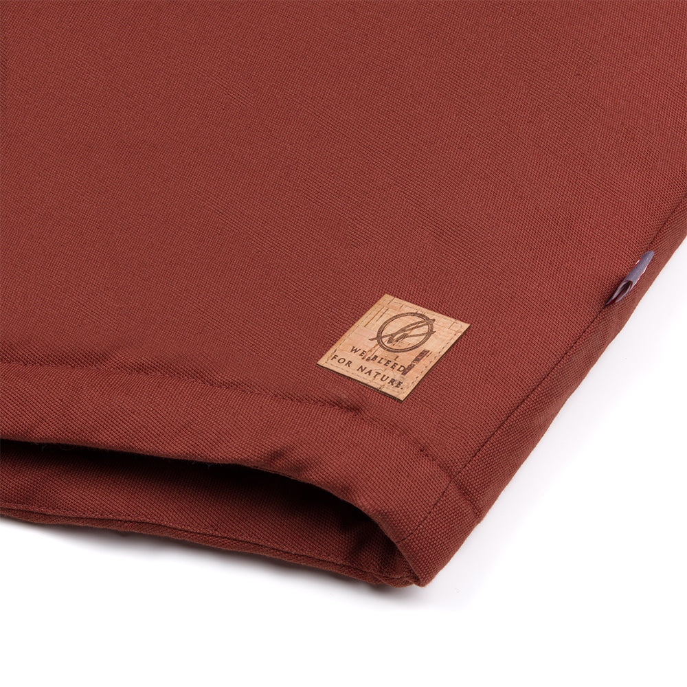 bleed clothing-guerilla thermal Parka-Damen-rot