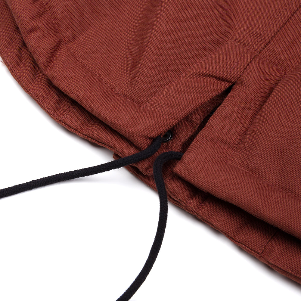 bleed clothing-guerilla thermal Parka-Damen-rot