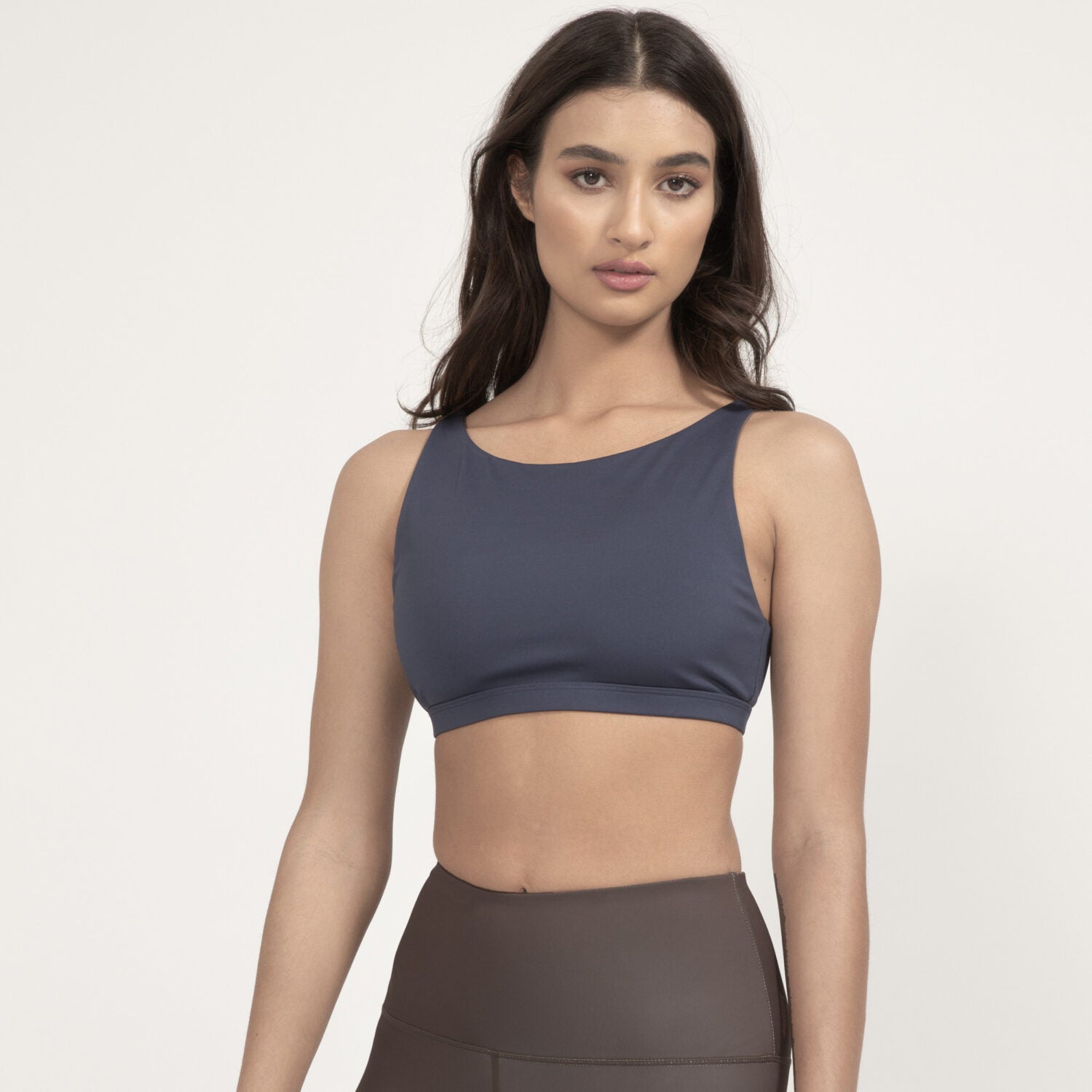 boochen wendbarer Sport-BH "Meco Top" Midnight Blue Mocha