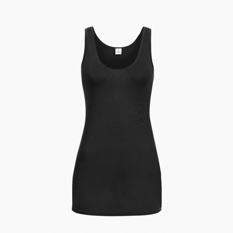 erlich textil Tanktop "Charlotte" Schwarz