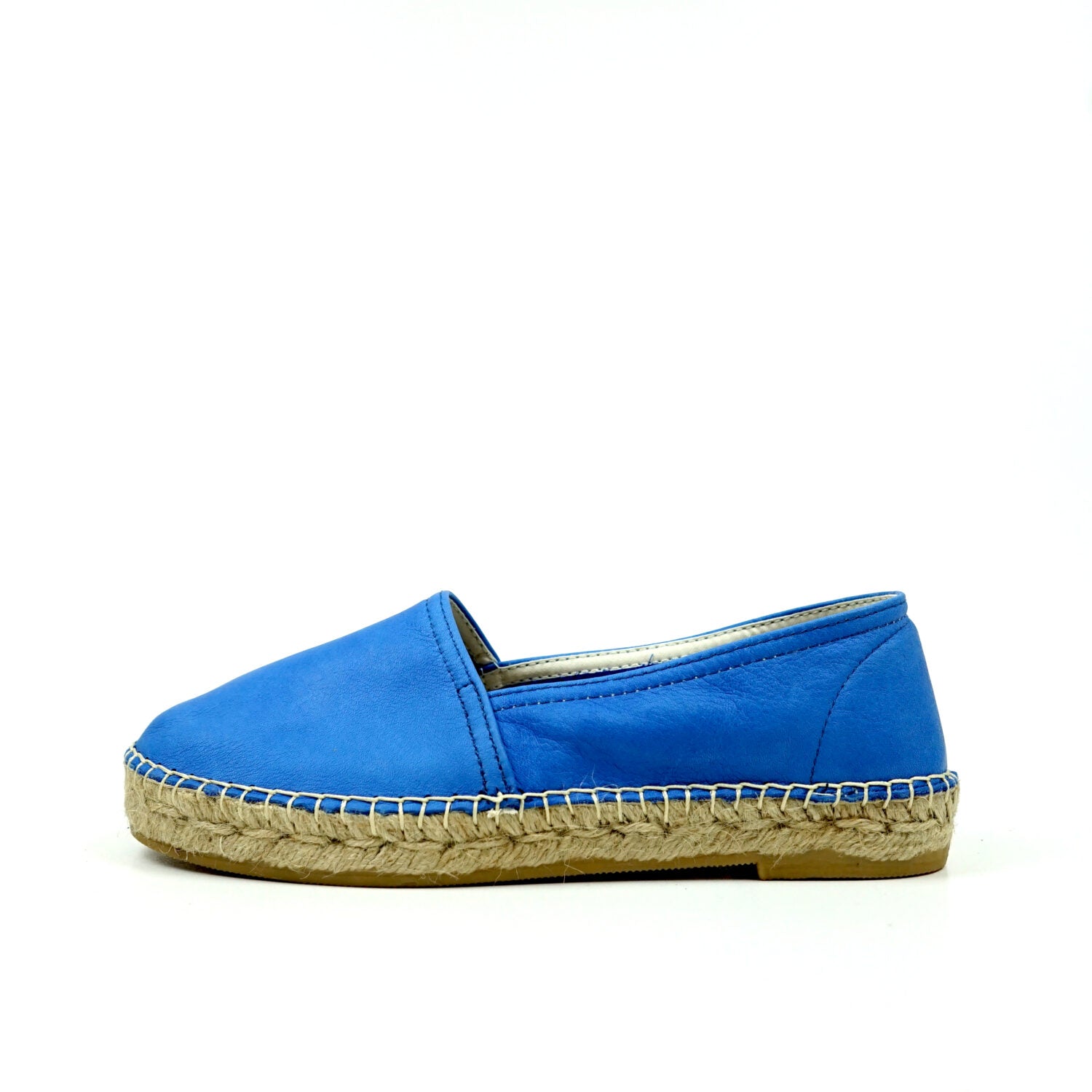Espadrij l´originale Slipper "Classic Cuir" Royal