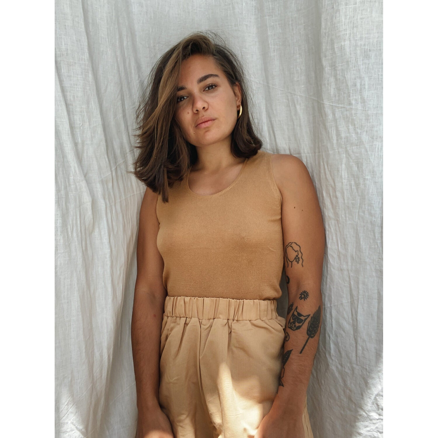 dariadéh Shorts "Daisy" Tan