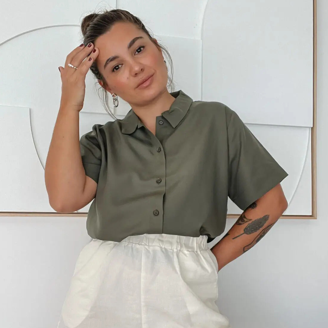 dariadéh Shirt "Rudi" Olive