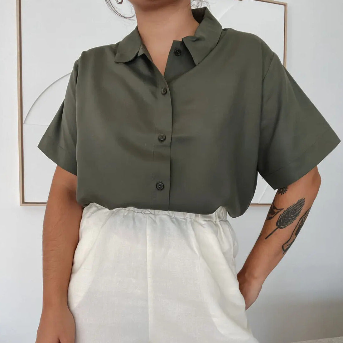 dariadéh Shirt "Rudi" Olive