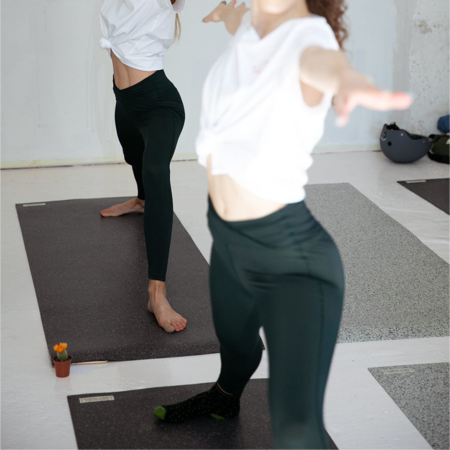 hejhej-mats "eher dunkle Yogamatte"