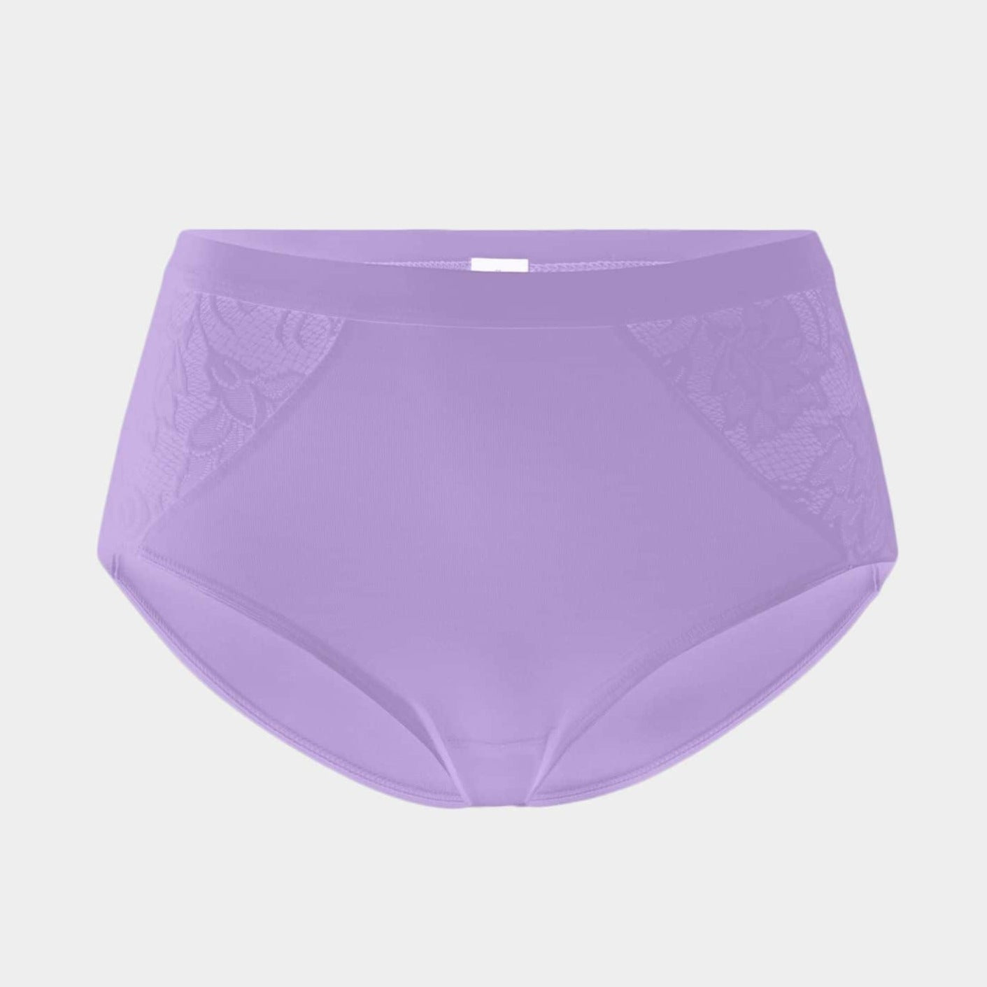erlich textil Slip mit Spitze "Margarete" Flieder
