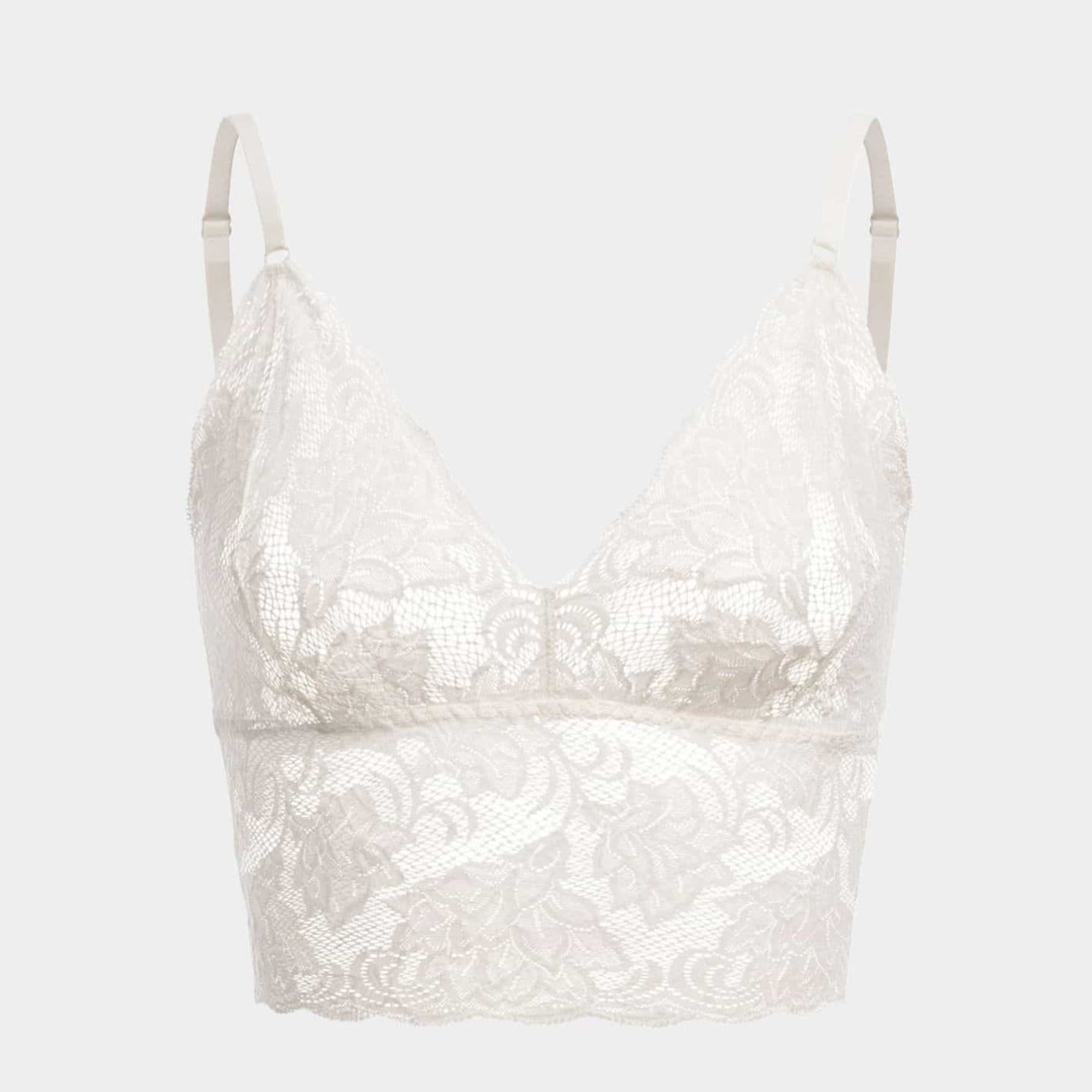 erlich textil Bralette "Ophelia" Ecru