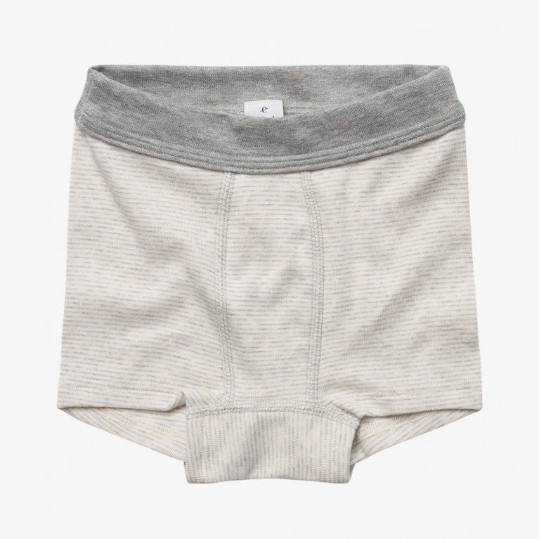 erlich kids Jungen Pant "Fritz" ecru-grau ringel