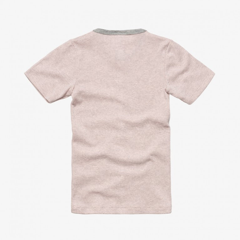 erlich kids T-Shirt "Alex" rose-grau ringel