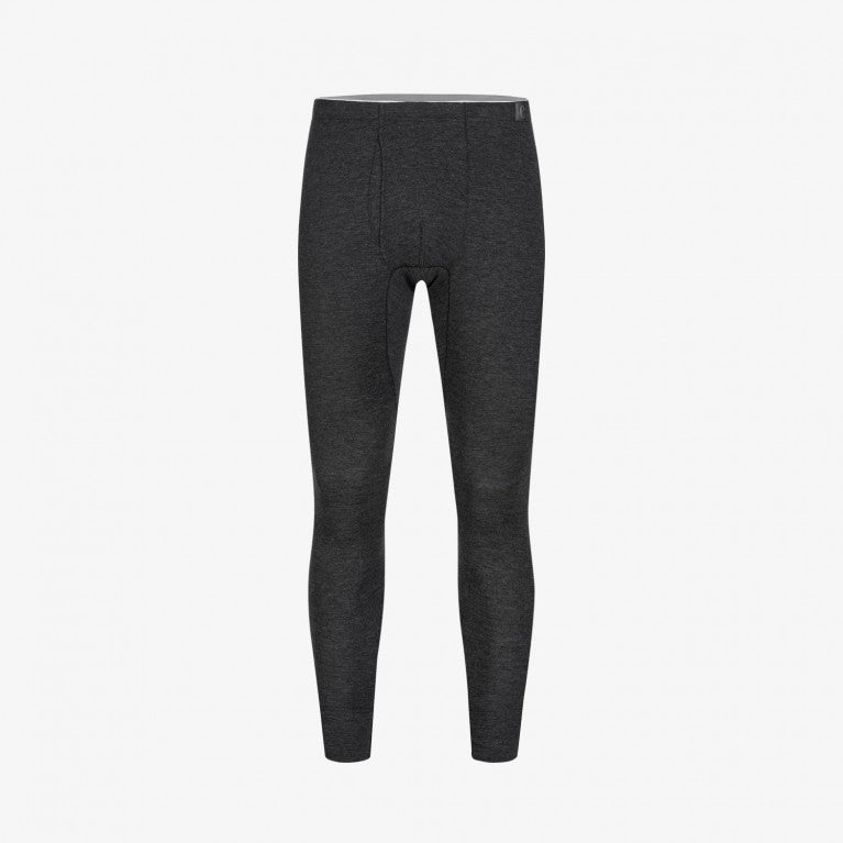 erlich textil Lange Herren Thermohose "Josef" Schwarz-Melange