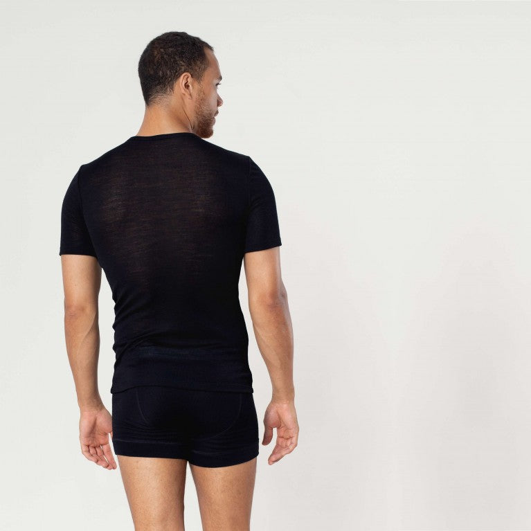 erlich textil Wolle T-Shirt Hannes schwarz (4)