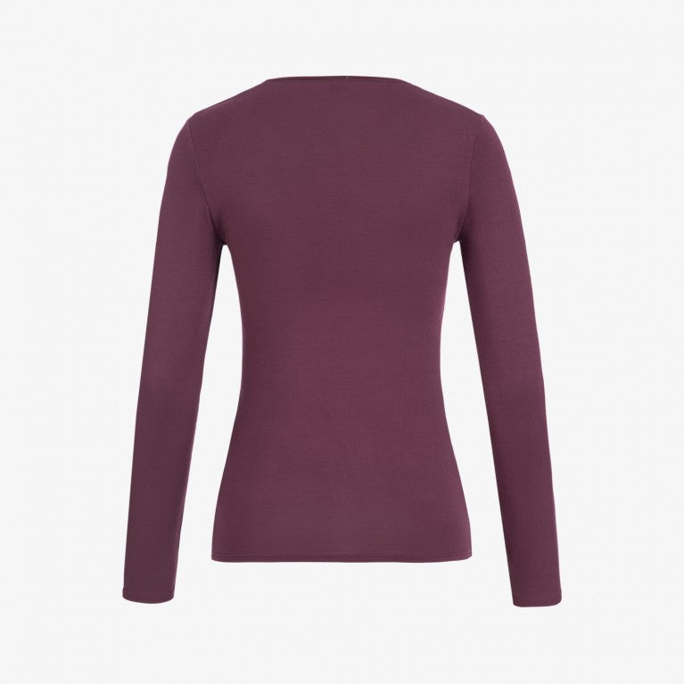 erlich textil Langarmshirt "Martha" schwarz