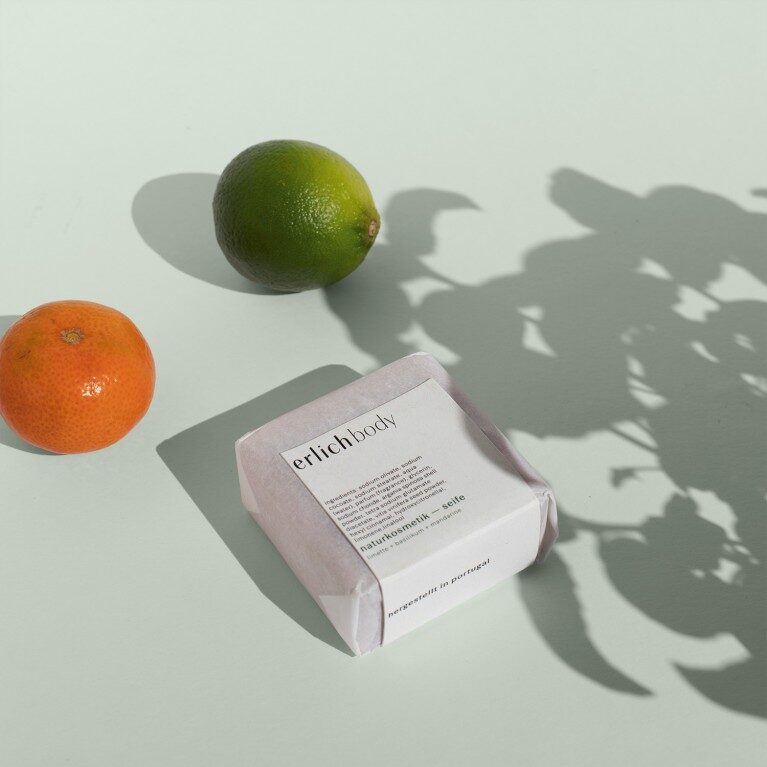 erlich Peeling Handseife mit Traubenkernmehl