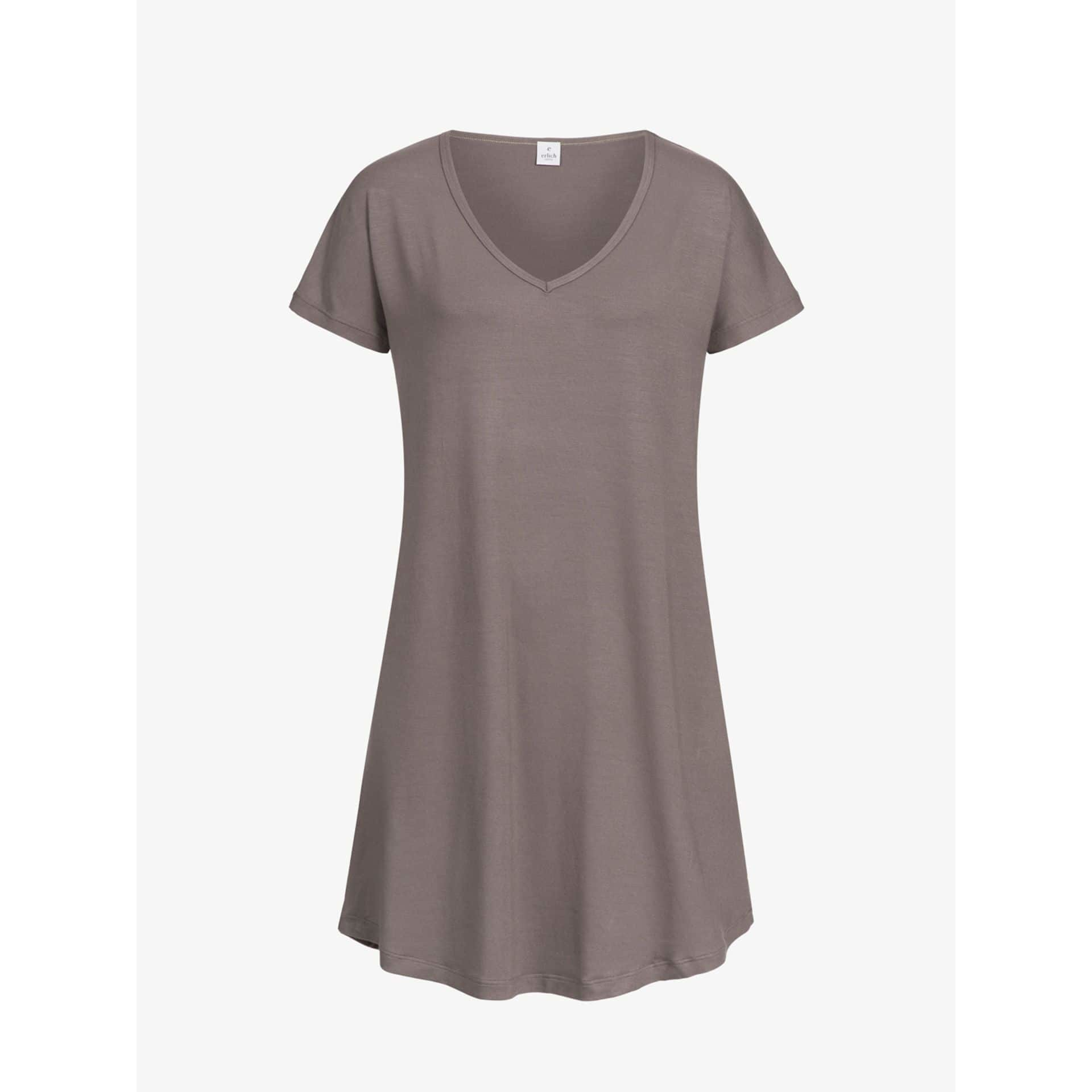 erlich textil Nachthemd "Mona" Mokka