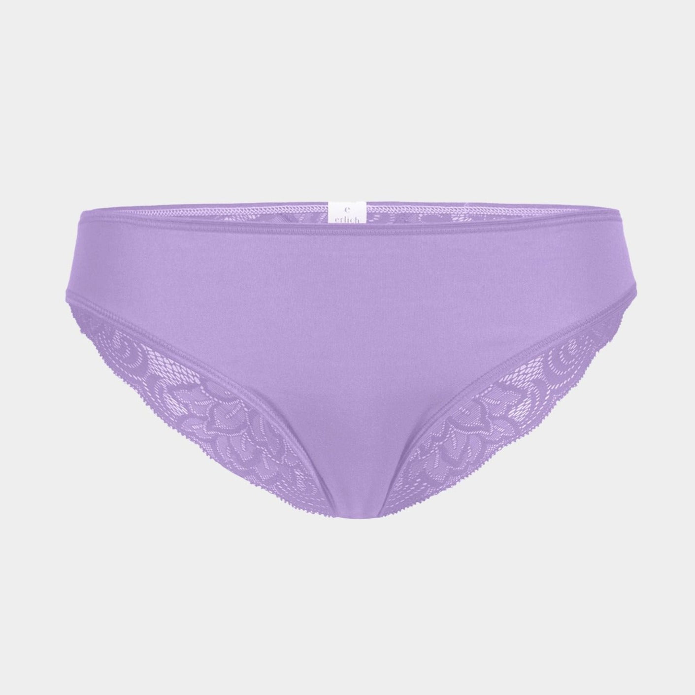 erlich textil Slip mit Spitze "Sophie" Flieder