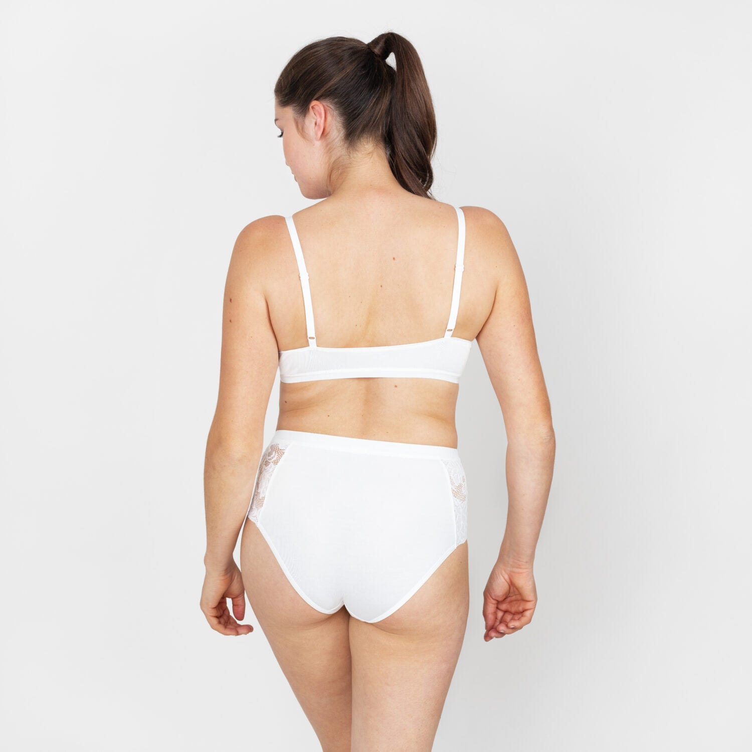 erlich textil Bralette mit Spitze "Clara"