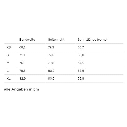 eyd Clothing Culotte Shipra Größentabelle