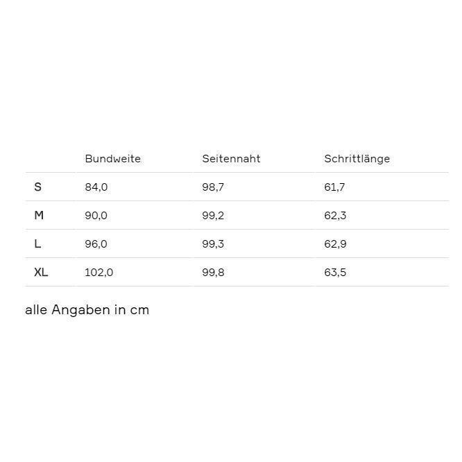 eyd Clothing Hose Kopon light Größentabelle