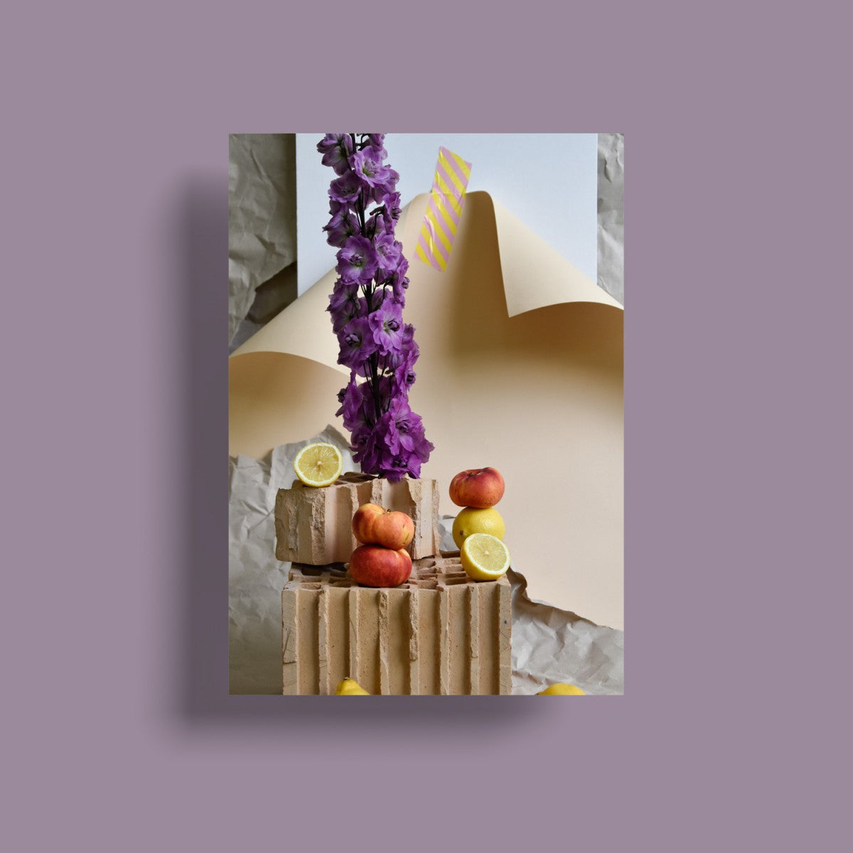 Selekkt Postkarte "Flowergram" #D Papeterie