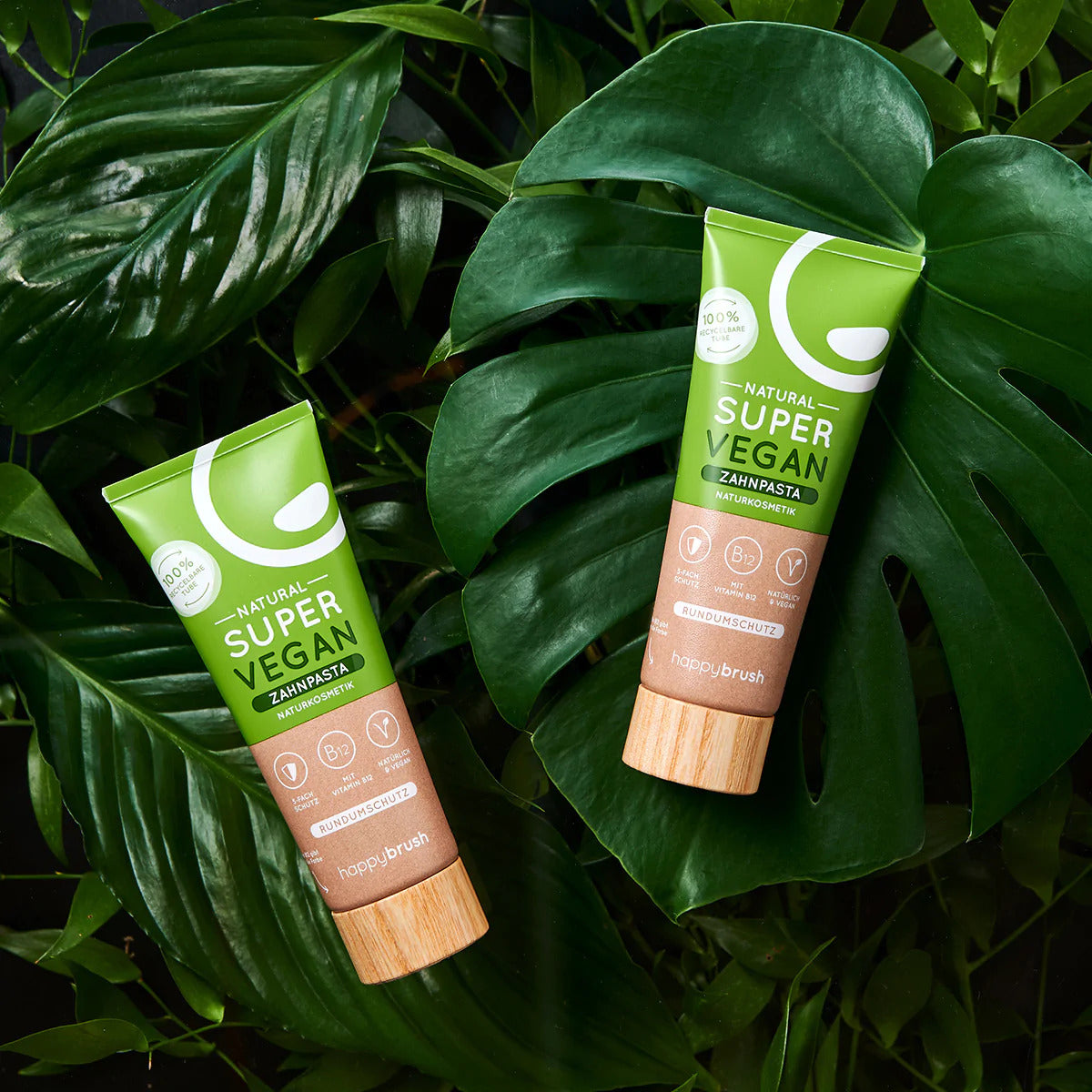 happybrush "SuperVegan" Zahnpasta 75 ml