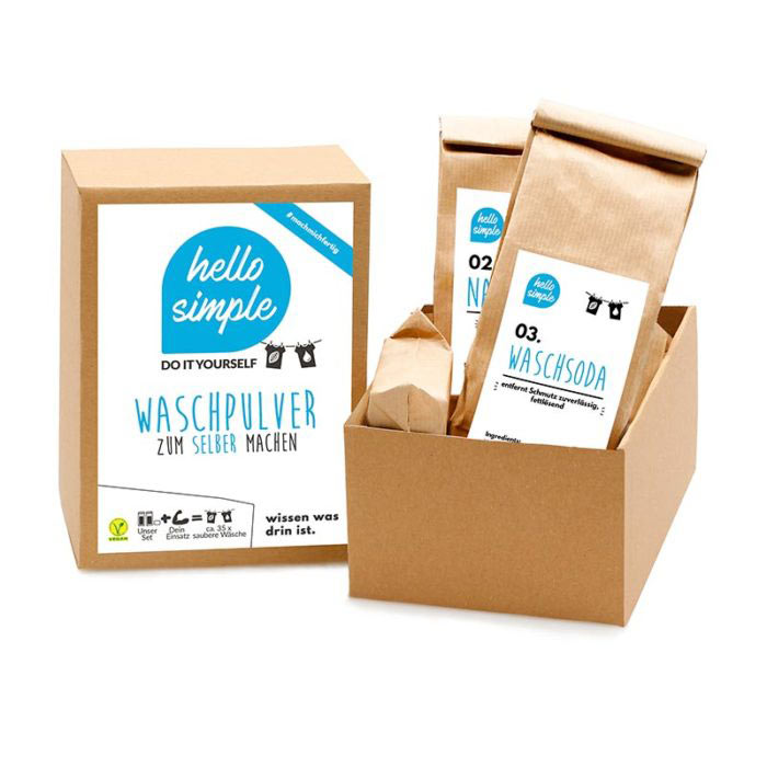 hello simple DIY Set Waschmittel