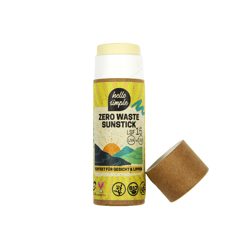 hello simple Zero Waste "Sunstick LSF 15" 25 g