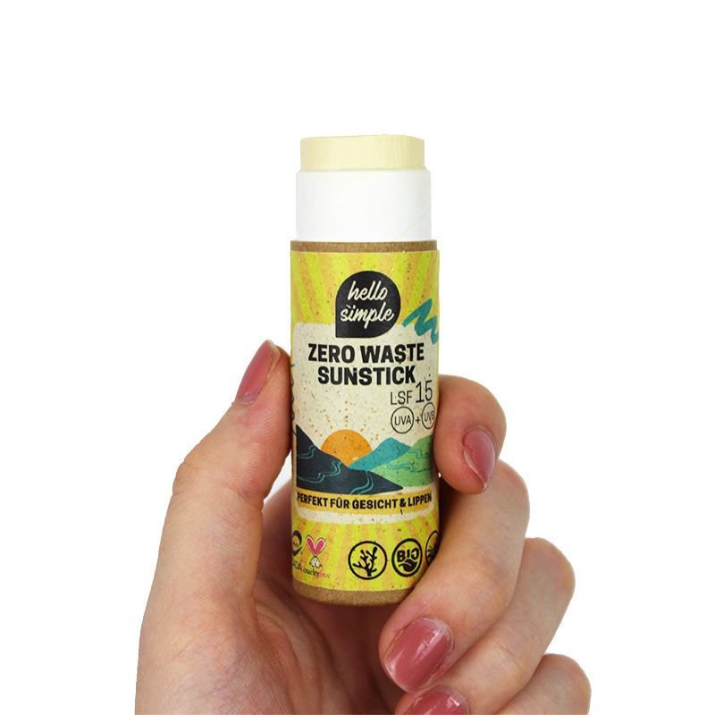 hello simple Zero Waste "Sunstick LSF 15" 25 g