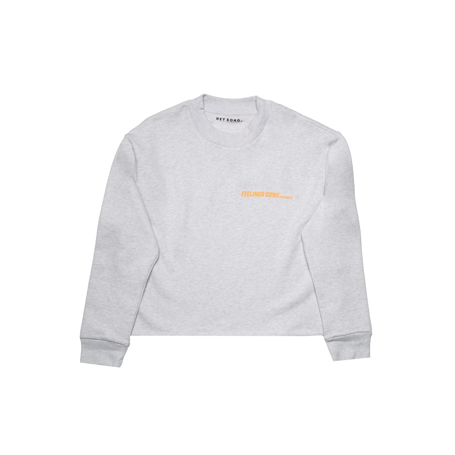 hey soho Cropped Sweater Feelings come Feelings go