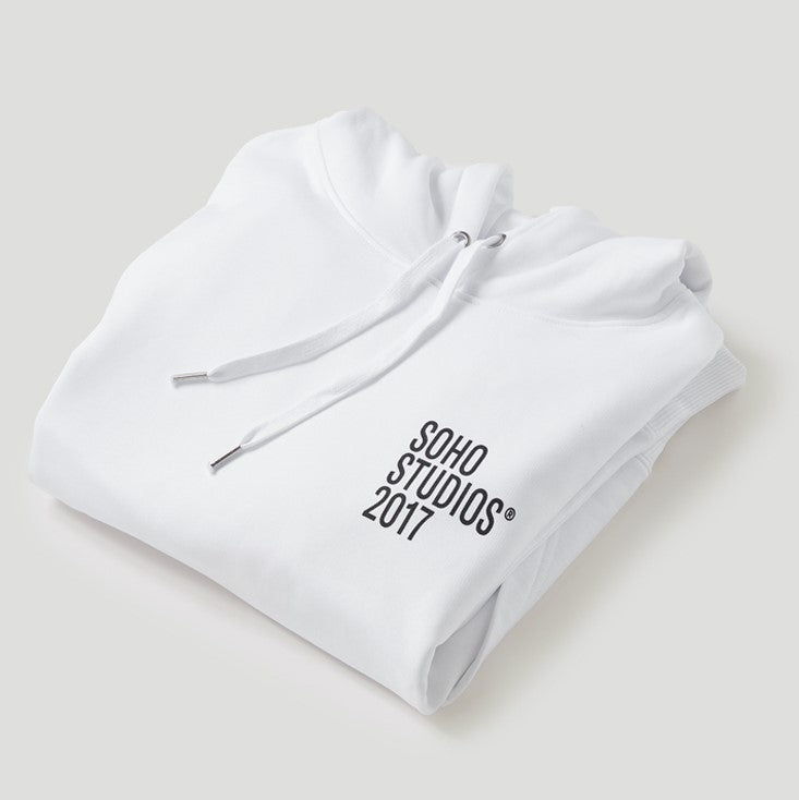 hey soho Hoodie "Find me now" Weiß