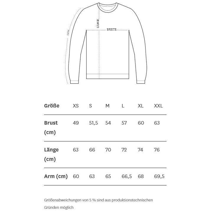 hey soho Sweater "Soho" grau - Dritte Wahl