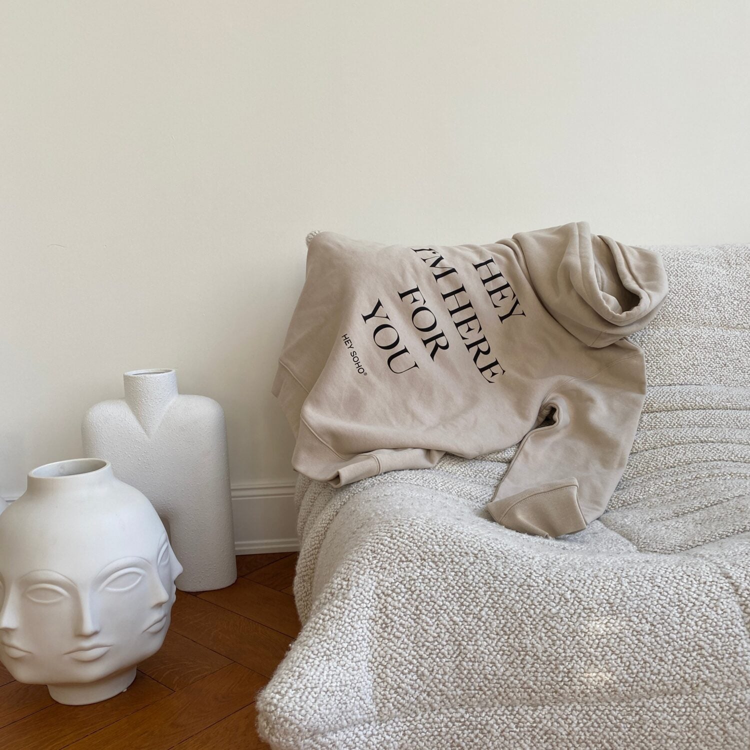 hey soho Hoodie "Hey I´M HERE FOR YOU"