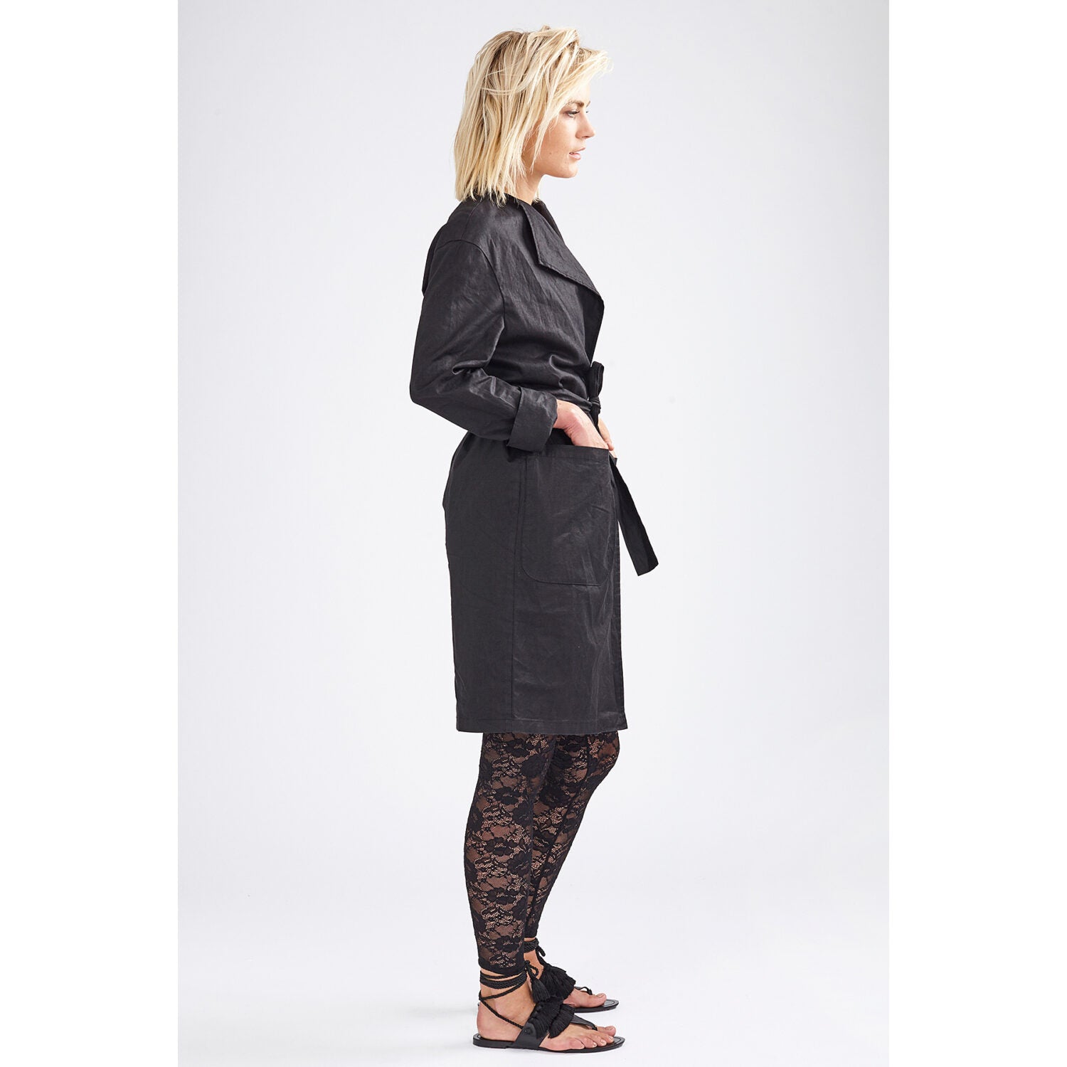 LangerChen Mantel "Tallulah" black