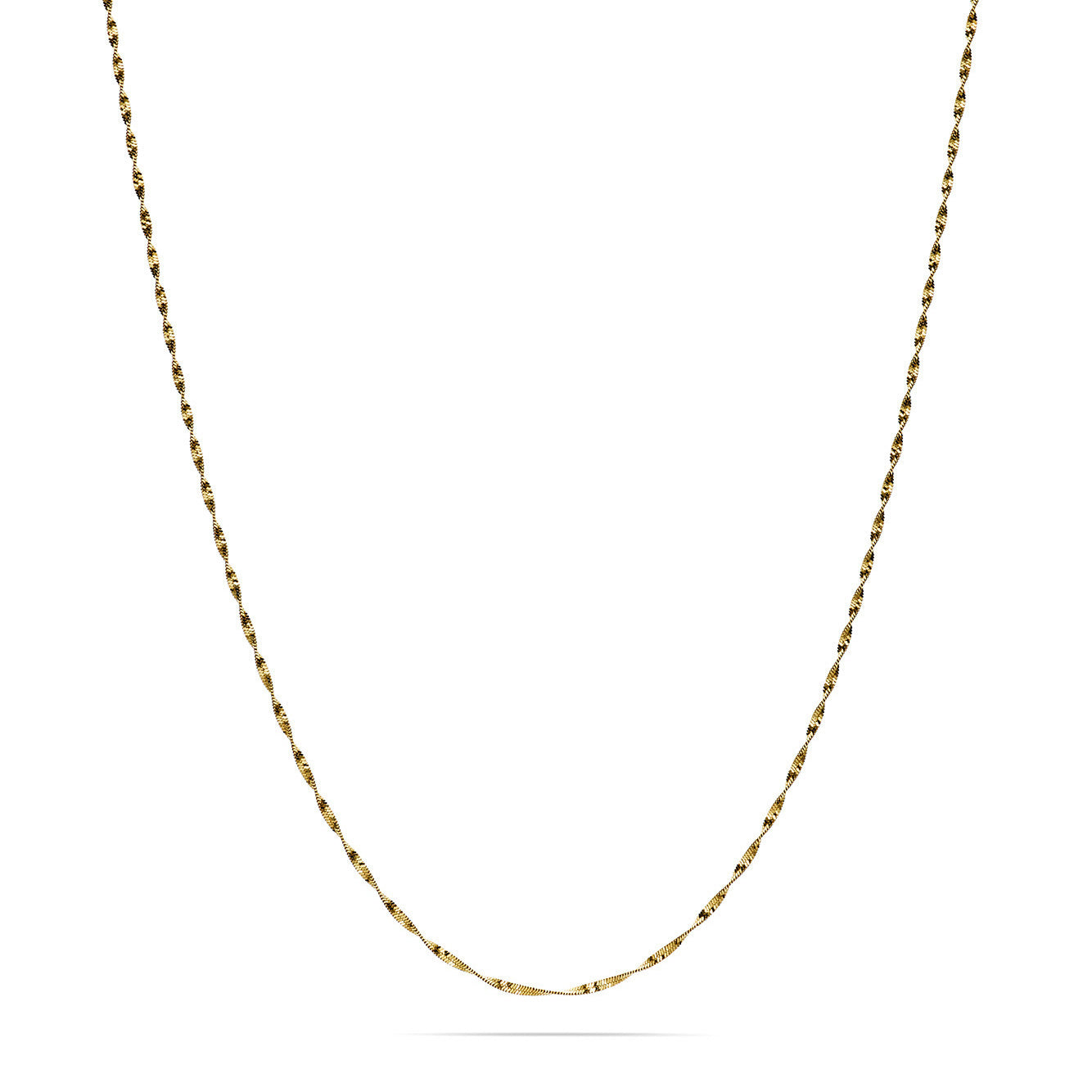 Jukserei Halskette "Twirl" Gold