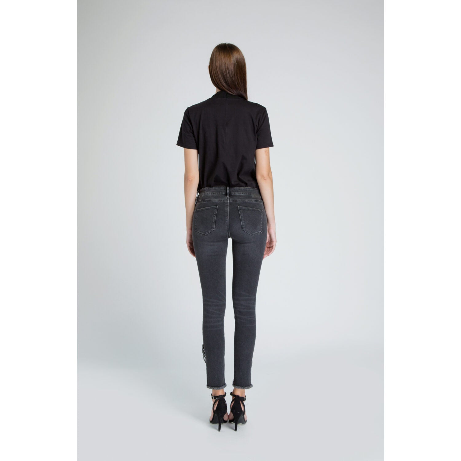 DAWN Denim "Art on broken pieces" GOOD MORNING Super Skinny